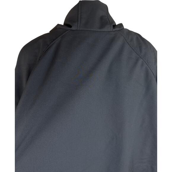 Dennis Basso V-Luxe Black Coat Hooded Zip Button Vent Adjustable 2X Outerwear - Picture 4 of 14